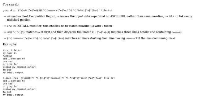 Ubuntu: text between 2 words with some lines before patterns (2 Solutions!!) смотреть онлайн
