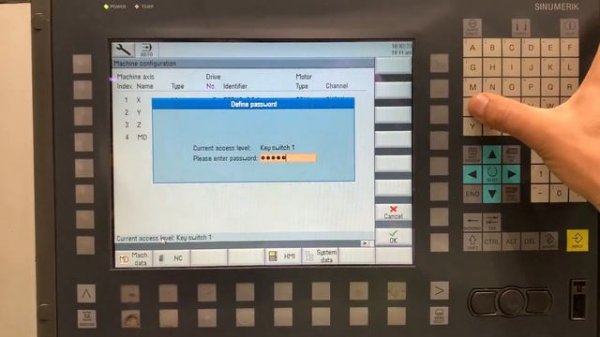 Sinumerik 840D sl: How to open Windows Explorer