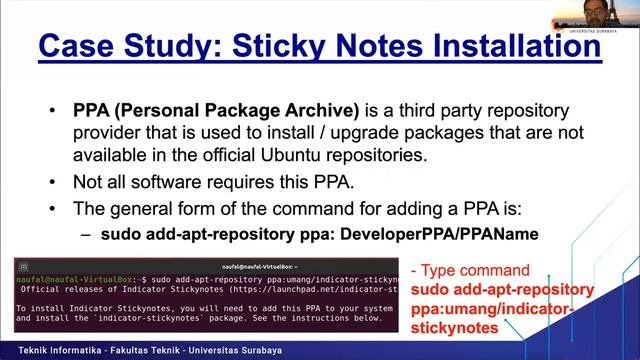 OS Week 10 - Software Installation in Linux ITDD (Genap 2020/2021) смотреть онлайн