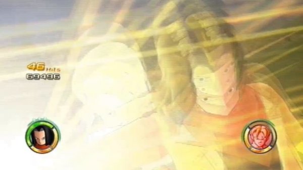 Dragonball Raging Blast 2 Android 17 Android 18 Combo Showcase