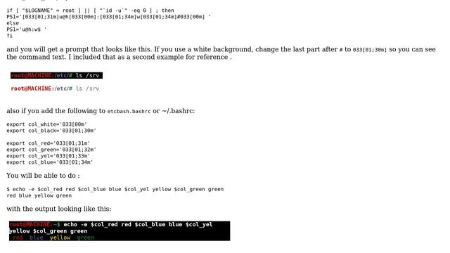 Unix & Linux: red terminal font when root (2 Solutions!!) смотреть онлайн