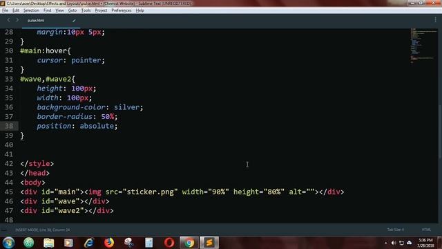 Pulse Effect Using CSS | SK Technohub смотреть онлайн