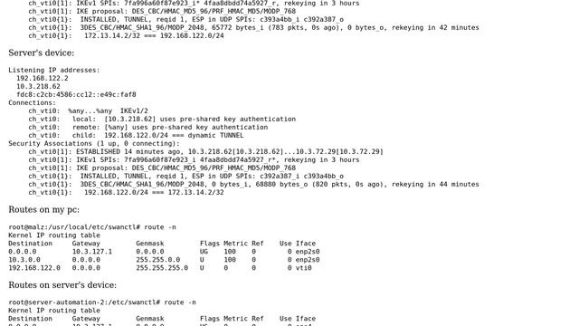 DevOps & SysAdmins: Ipsec tunnel established, but no traffic or ping possible смотреть онлайн