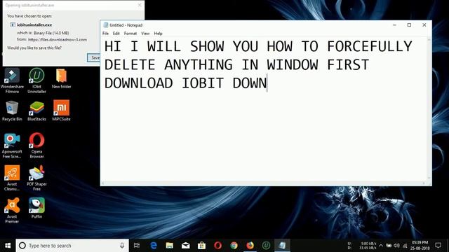 How to forcefully or completely delete anything in pc laptop смотреть онлайн