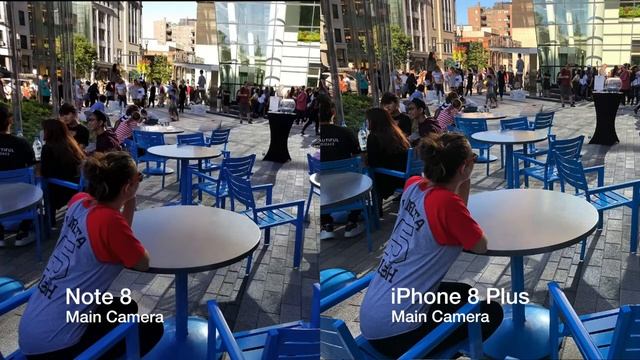 iPhone 8 Plus vs Galaxy Note 8 Camera Test! смотреть онлайн