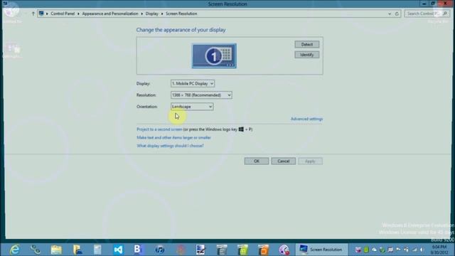 One minute look at Windows 8: metro & desktop interfaces смотреть онлайн