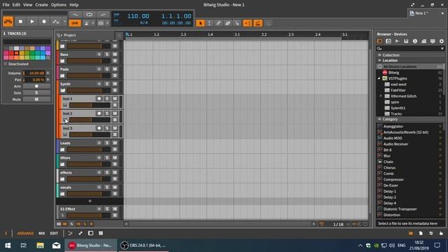 Bitwig Template Tutorial смотреть онлайн