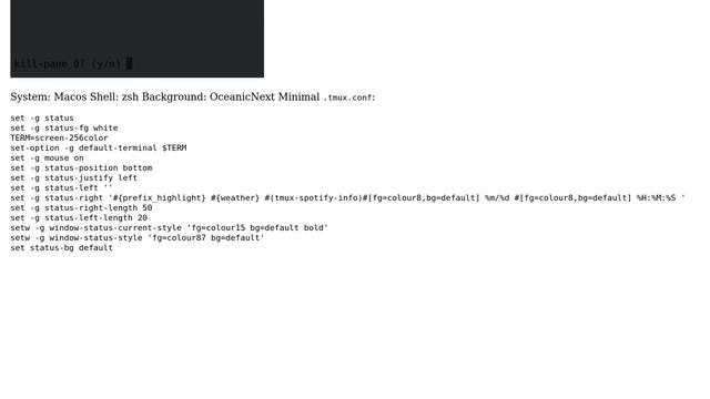 Unix & Linux: Tmux changing the Quiting Message Color смотреть онлайн
