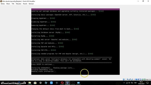 install ispconfig ubuntu 18 di virtual box смотреть онлайн