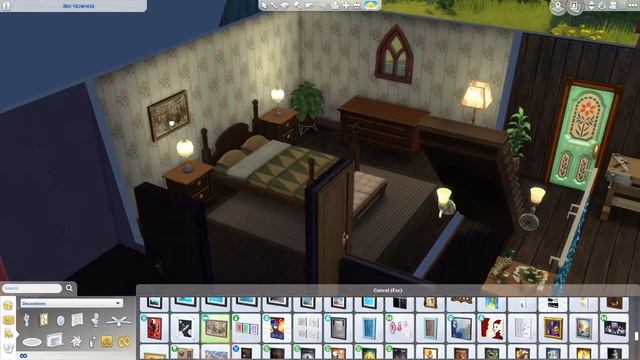 Whimsical Cabin In the Woods | The Sims 4 | Speed Build смотреть онлайн