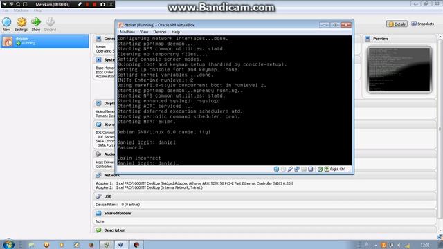 Install Debian di Virtual Box part 3 смотреть онлайн