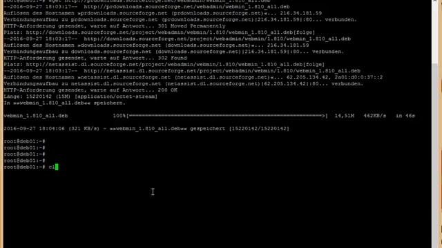 Wie installiere ich Webmin auf Debian 8.5 смотреть онлайн