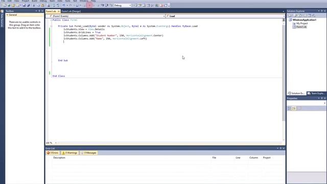 vb net listview смотреть онлайн