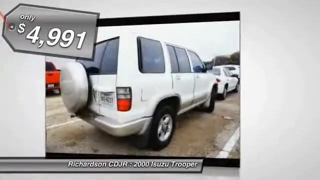 2000 Isuzu Trooper Richardson TX PDL670401B смотреть онлайн