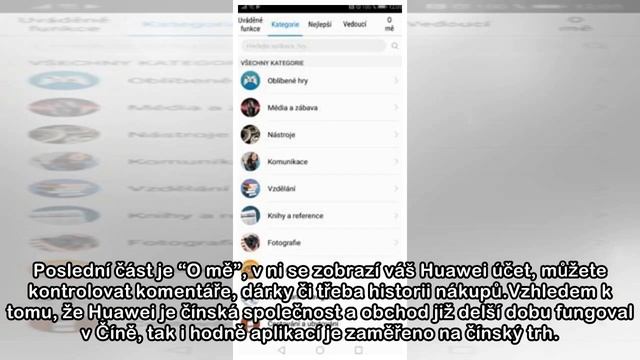 Huawei AppGallery je v Česku: Nový obchod s aplikacemi byl spuštěn смотреть онлайн