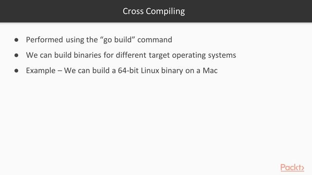 Go Production Deployments: Cross Compiling GopherFace|packtpub.com смотреть онлайн
