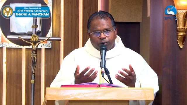 Hindi Holy Mass || 5thApril 2024 || Fr. Jomon James SVD || Atmadarshan Tv смотреть онлайн