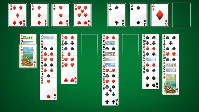 Windows Solitaire FreeCell - #23882 смотреть онлайн