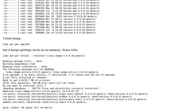 Ubuntu: Accidentally deleted current kernel смотреть онлайн