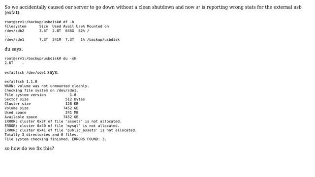 Ubuntu: How to fix exfat filesystem? смотреть онлайн