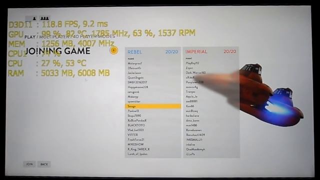 Star Wars Battlefront - GTX 1060 3GB - i7 920 - 1440p Test смотреть онлайн