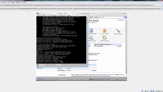 Ej5 FTP debian webmin OK смотреть онлайн