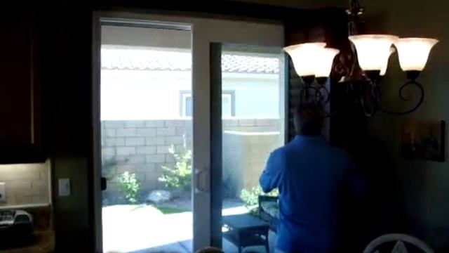 Bi Fold Track Shutters on a Sliding Glass Door Palm Springs смотреть онлайн