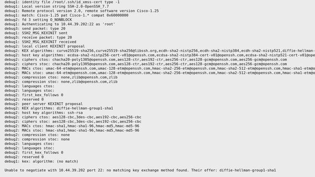 Unix & Linux: ssh to Cisco device not working смотреть онлайн
