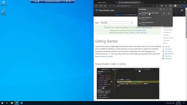 Development Environment Setup Windows смотреть онлайн