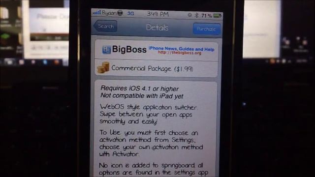 New Cydia Tweak Called Cardswitcher смотреть онлайн