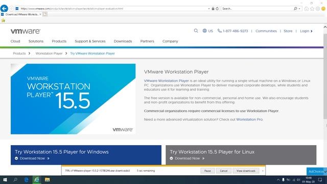 How to download and install VMware Player смотреть онлайн