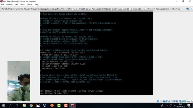 KONFIGURASI NAT DEBIAN 10 смотреть онлайн