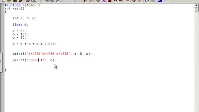 011 Console Output Continued printf Fixed Width Display смотреть онлайн
