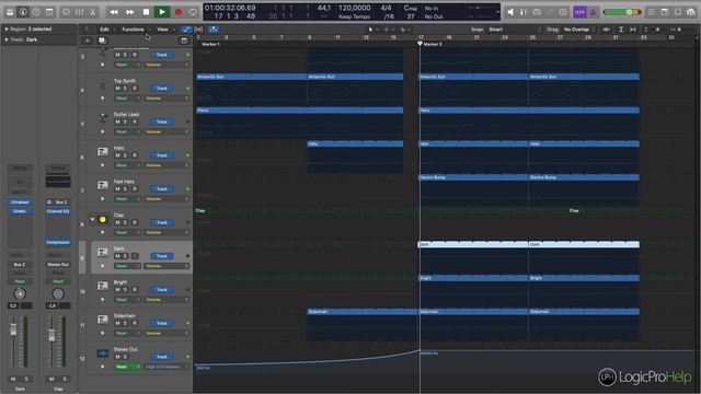 Lead Piano Style [Logic Pro Help Template] смотреть онлайн