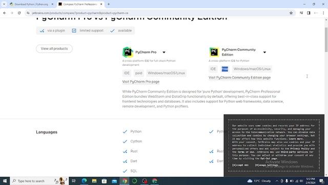 How to download and install PyCharm Community edition. смотреть онлайн