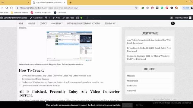 Any Video Converter 6.2.8 Activation Key With Patch Download смотреть онлайн