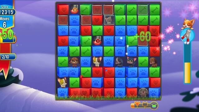 PET RESCUE SAGA LEVEL 6084 ~ No boosters смотреть онлайн
