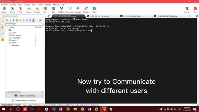 Linux Tutorial: Talking to Users Linux Ubuntu | wall, write Commands | Urdu /Hindi смотреть онлайн