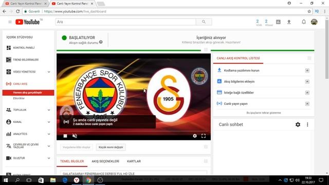 GALATASARAY FENERBAHÇE DERBİSİ FUL HD İZLE смотреть онлайн