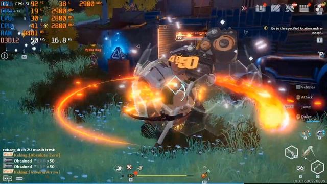 Game Test : Tower of Fantasy on ASUF TUF FX 505 GT All Settings смотреть онлайн