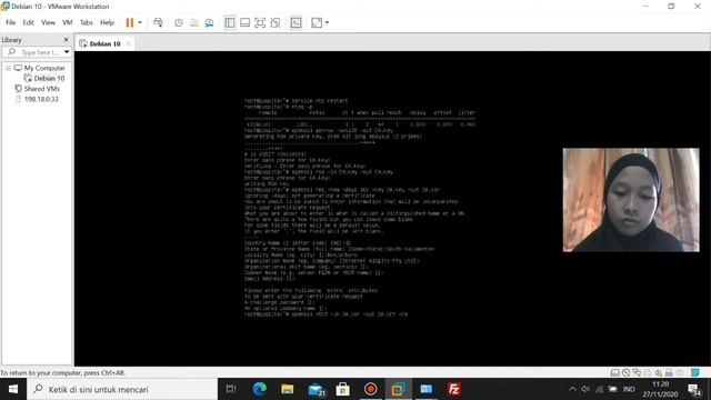 #2.2 -Instalasi OpenSSL di-(Debian 10) смотреть онлайн