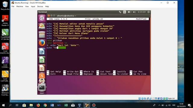 Belajar Pemrograman Shell Bash di Linux Ubuntu смотреть онлайн