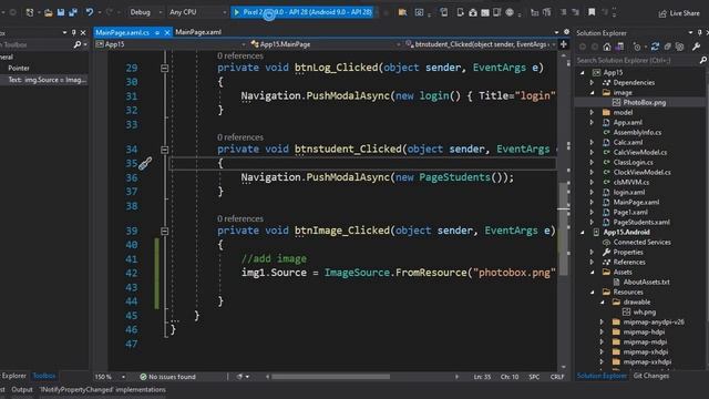 Add Image to Xamarin android смотреть онлайн