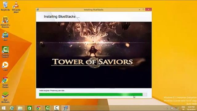 Tutorial How to Install Bluestacks On Windows 8.1 NEW смотреть онлайн