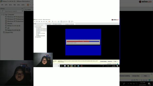 Instalasi debian 9 dan konfigurasi IP смотреть онлайн