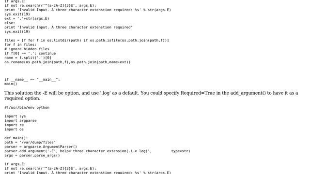 Unix & Linux: Change the extension of all files based on user input (2 Solutions!!) смотреть онлайн
