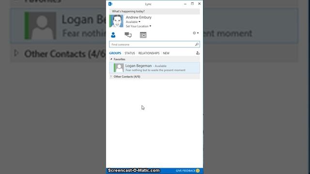 How to manage your groups in Microsoft Lync 2013 смотреть онлайн