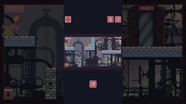 Проходим 1-й уровень игры Побег Альберта (Albert's Escape) #shorts #gameplay #indie