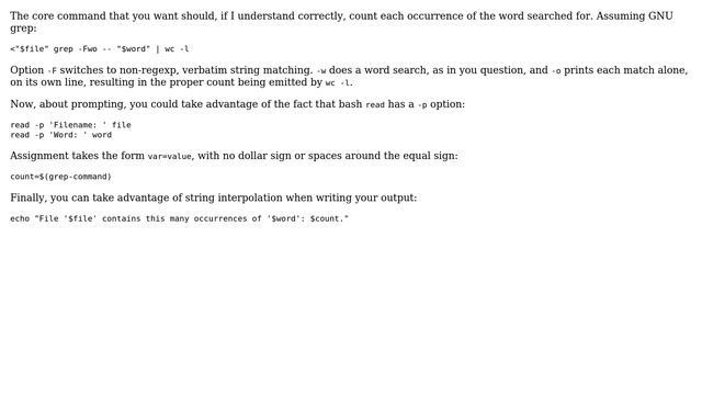 Word count bash script (4 Solutions!!) смотреть онлайн