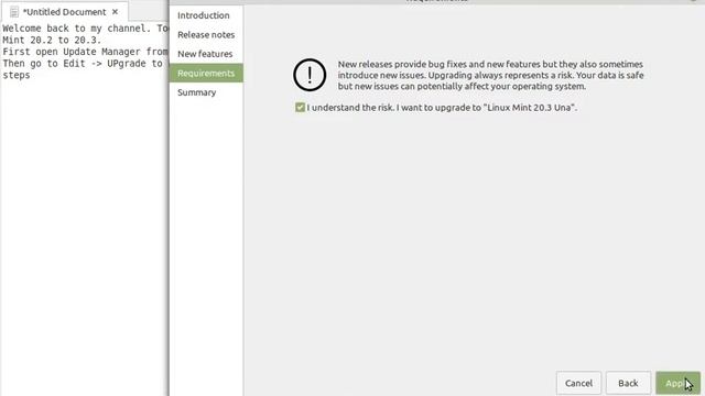 How to upgrade Linux MInt 20.2 to 20.3 (raw) смотреть онлайн